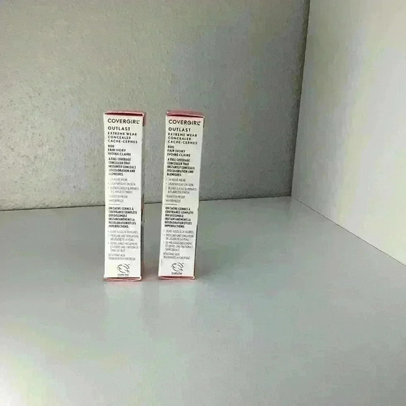 Lot of 2 Covergirl Outlast Extreme Wear Concealer, Fair Ivory, Full Coverage - Picture 3 of 6